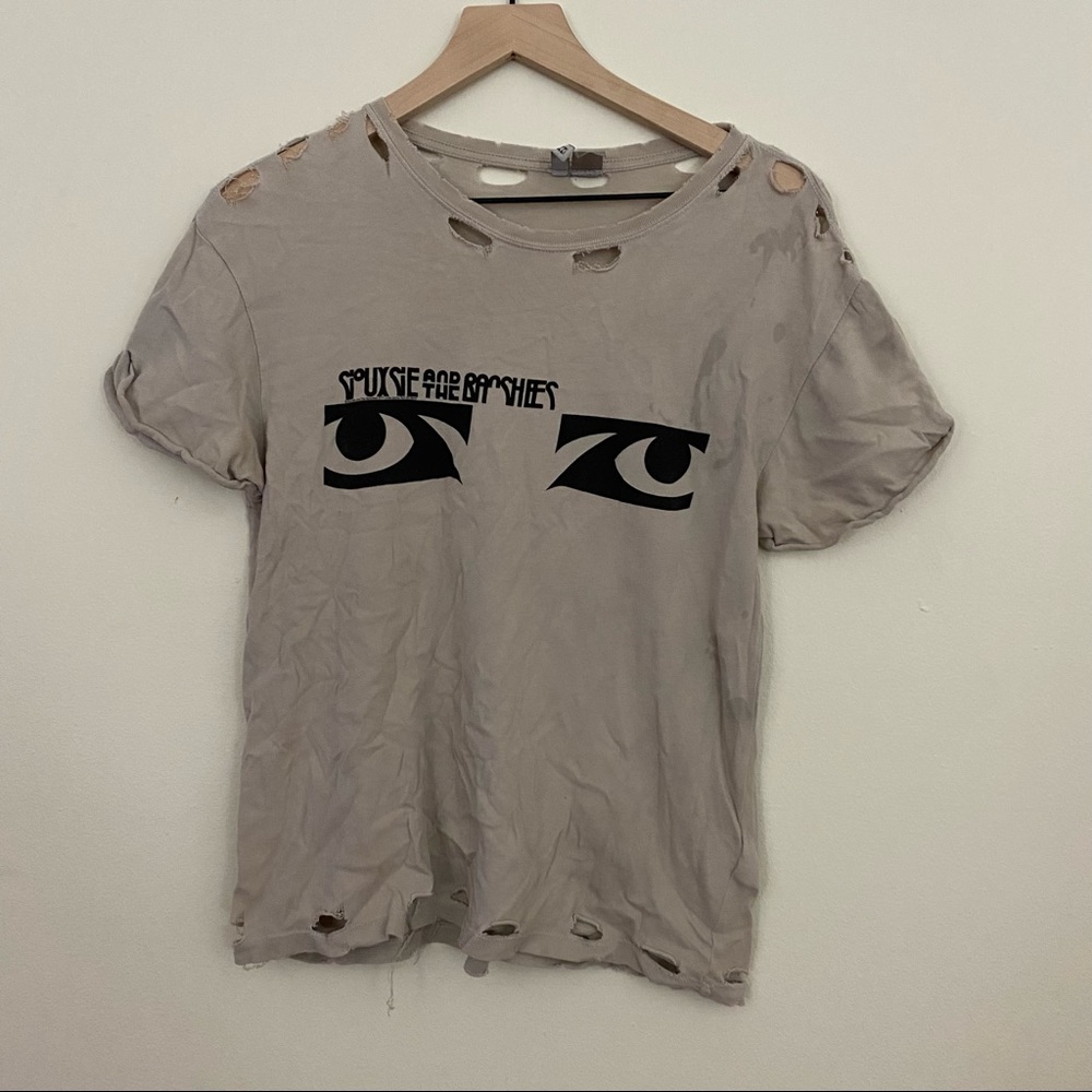 Distressed Band Tee